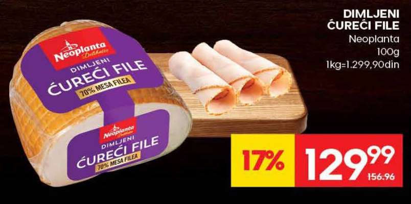 Dimljeni ćureći file