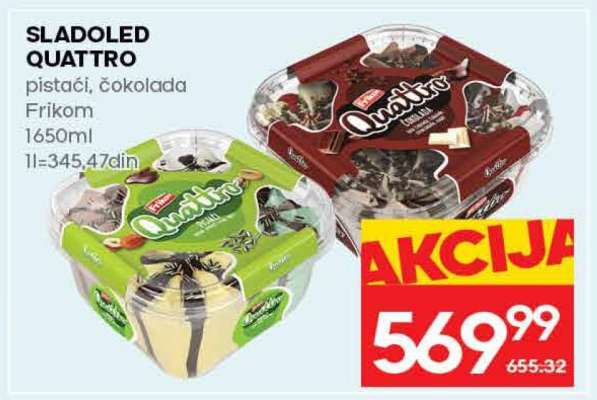 Sladoled Quattro