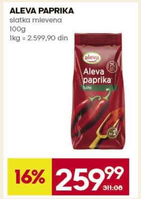 ALEVA PAPRIKA