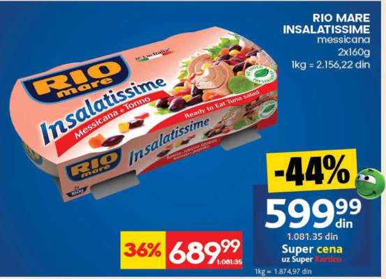 RIO MARE INSALATISSIME messicana