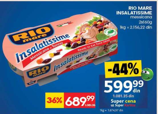 RIO MARE INSALATISSIME messicana