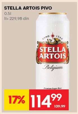 Stella Artois pivo