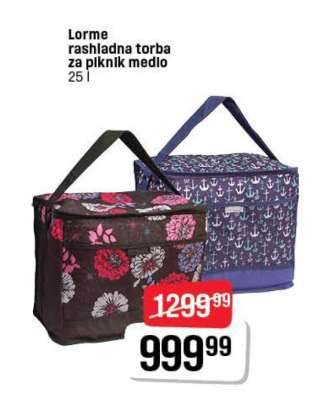 Lorme rashladna torba za piknik medlo