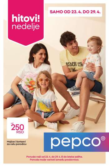 thumbnail - Katalog Pepco - Majice i šortsevi