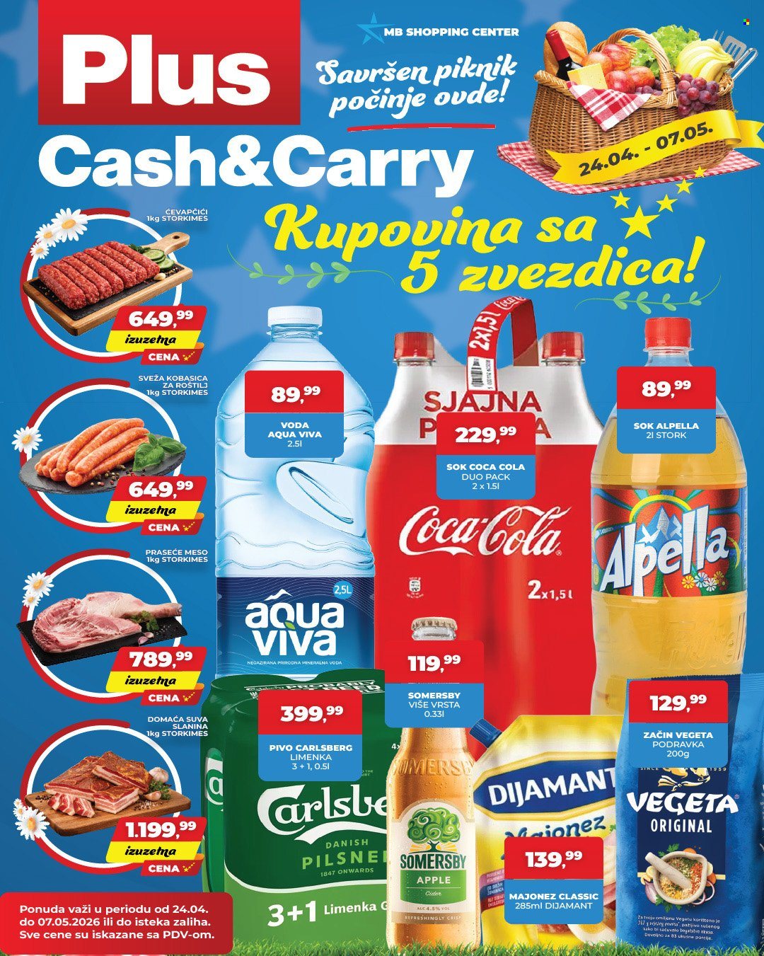 Plus Cash & Carry katalog - 24.04.2026 - 07.05.2026. Stranica 1