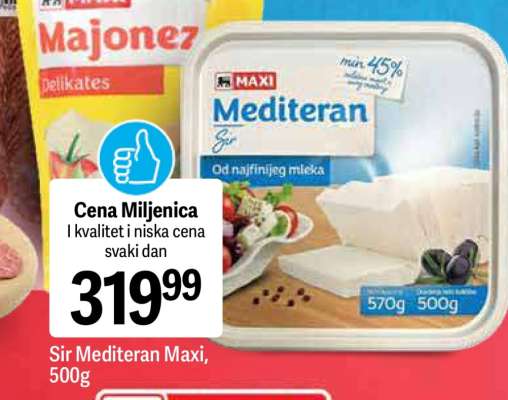 Sir Mediteran Maxi, 500g