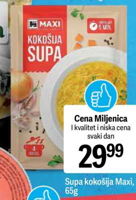 Supa kokošija Maxi, 65g