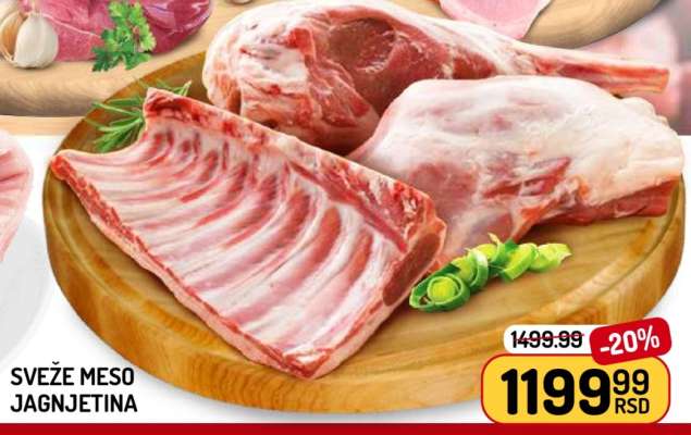 SVEŽE MESO JAGNJETINA