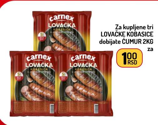Carnex Lovačka Kobasica