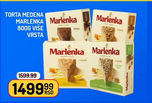 Torta Medena Marlenka 800g