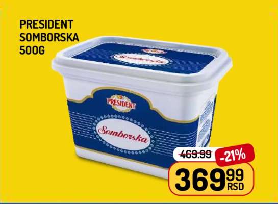 PRESIDENT SOMBORSKA 500g
