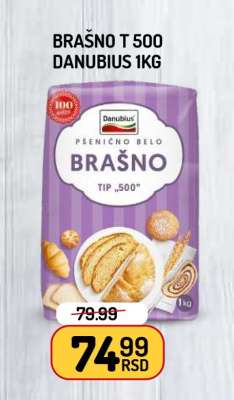 BRASNO T-500 DANUBIUS 1KG
