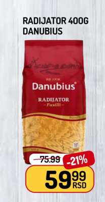 Radijator 400g Danubius
