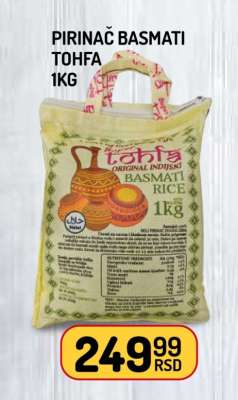 PIRINAČ BASMATI TOHFA 1kg