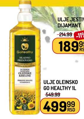 ULJE OLEINSKO GO HEALTHY 1L