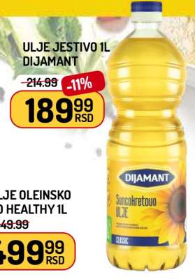 ULJE JESTIVO 1L DIJAMANT