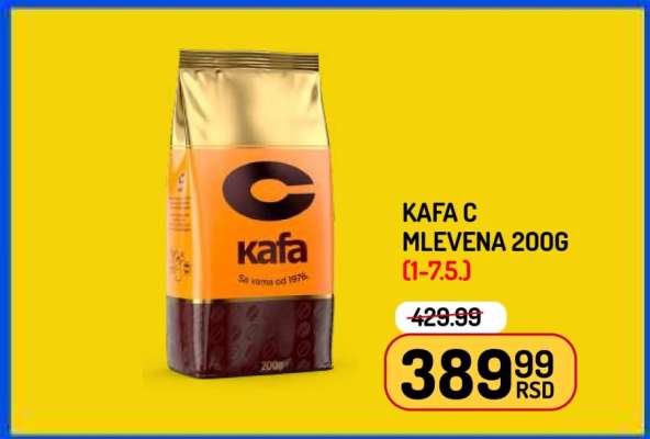 KAFA C MLEVENA 200g