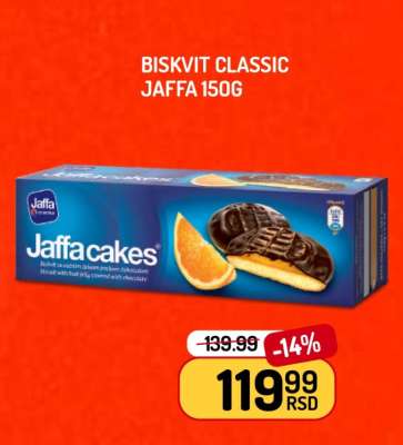 Biskvit classic Jaffa 150g
