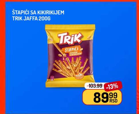 Štapići sa kikirikijem Trik Jaffa 200g