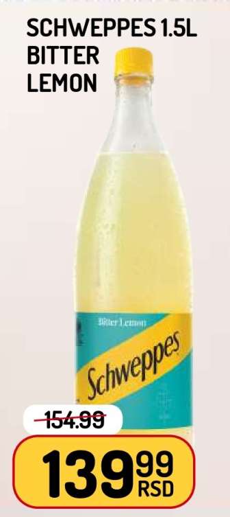 SCHWEPPES 1.5L BITTER LEMON