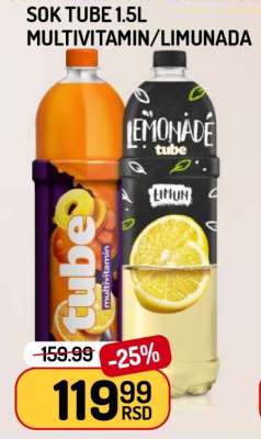 Sok Tube 1.5L Multivitamin/Limonada