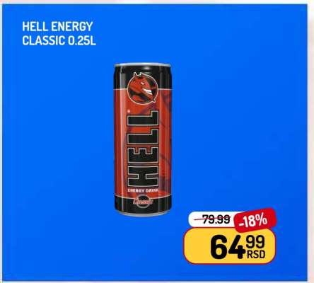 HELL ENERGY CLASSIC 0.25L