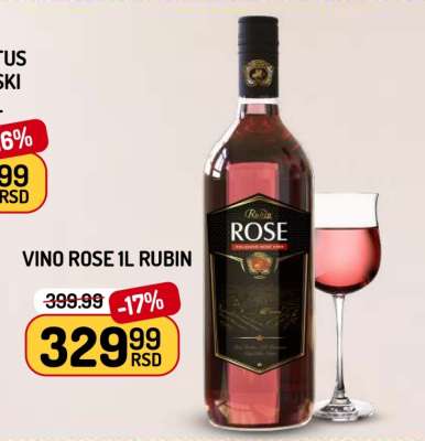 Vino Rose 1l Rubin