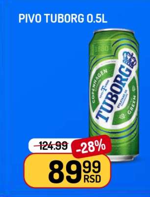 PIVO TUBORG 0,5l