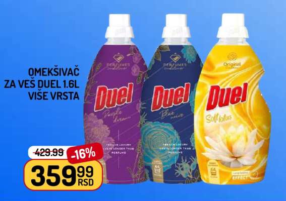 Omekšivač za veš Duel 1,6l