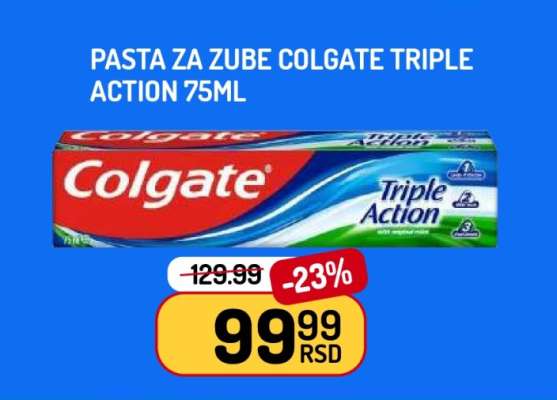 Pasta za zube Colgate triple action 75ml