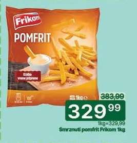 Smrznuti pomfrit Frikom, 1kg