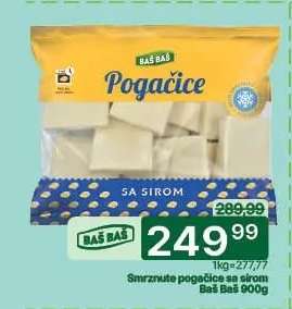 Smrznute pogačice sa sirom