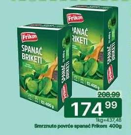 Frikom Spanać Briketi