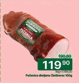Pečenica dimljena Zlatiborac 100g