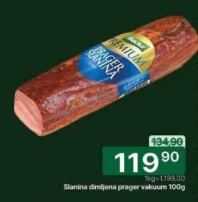 Slanina dimljena prager vakuum