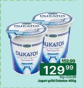 Jogurt grčki Dukatos 400g