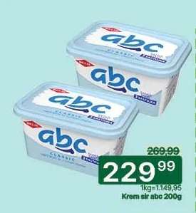 Krem sir ABC 200g