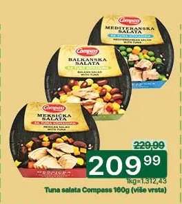 Tuna salata Compass 160g