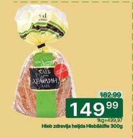 Hleb zdravlja heljda Hleb&kifle 300g