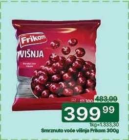 Smrznuto voće višnja Frikom 300g