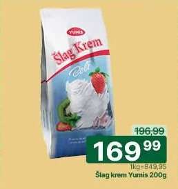 Šlag krem Yumis 200g