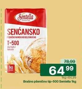 Brašno pšenično tip-500 Sentella 1kg