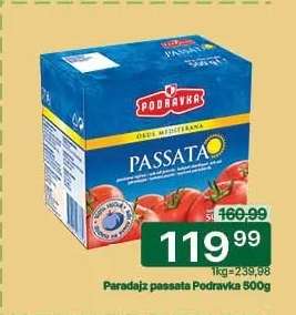 Paradajz Passata Podravka 500g