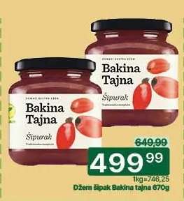 Džem šipak Bakina tajna 670g