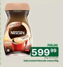 Kafa instant Nescafe crema 95g
