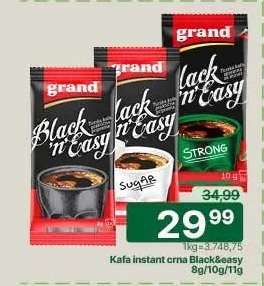 Kafa instant crna black&easy