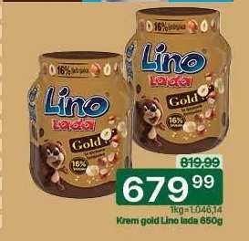 Krem gold Lino lada 650g