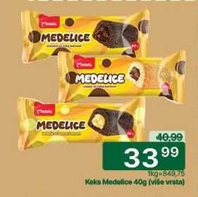 Keks Medelice 40g