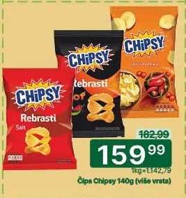 Čips Chipsy 140g