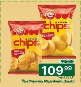 Čips Chips way 90g